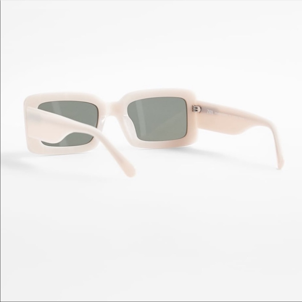 Zara Acetate Sunglasses Cream - Picture 3 of 4